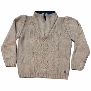 Pili Carrera 1963 Boys 1/4 Zip Cardigan Size 6